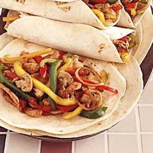 Stir-Fried Chicken Fajitas