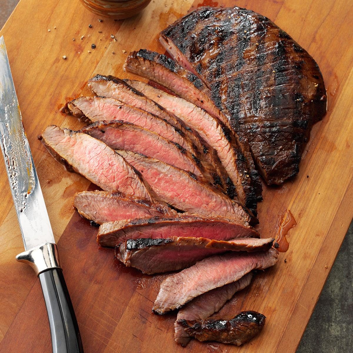 Grilled Tender Flank Steak