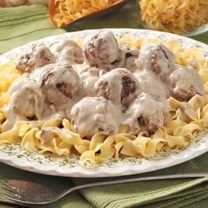 Meatballs Stroganoff