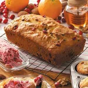 White Chocolate Cranberry Bread