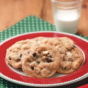 Cranberry-Cashew Drop Cookies