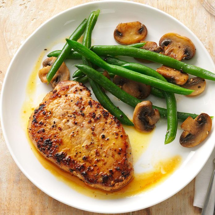 Dijon-Honey Pork Chops