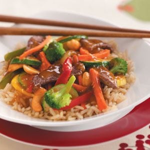 Cashew Beef Stir-Fry