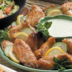 Greek Chicken Wings