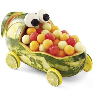 Watermelon Race Car