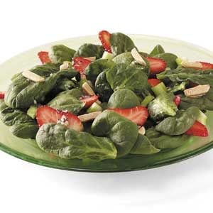Strawberry Spinach Salad with Sesame-Poppy Seed Dressing