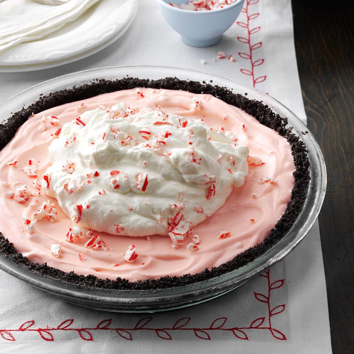 Candy Cane Pie