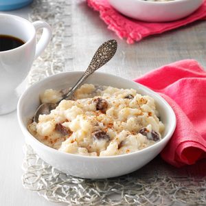 Old-Fashioned Rice Pudding