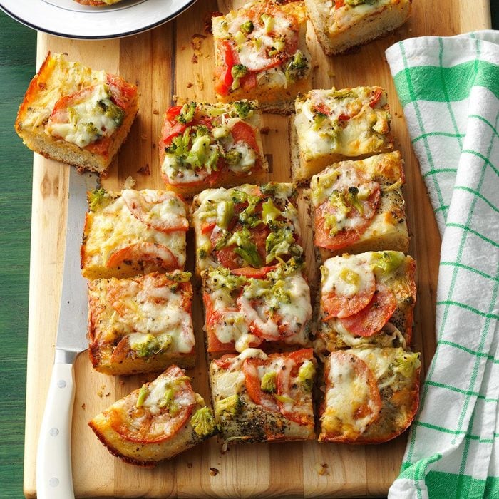 Vegetable & Cheese Focaccia