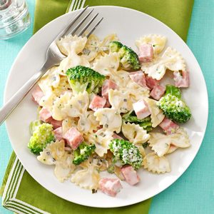 Ham & Broccoli Pasta