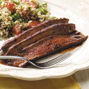 Hot ‘n’ Spicy Flank Steak