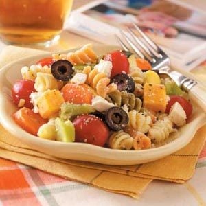 Italian Dressing Pasta Salad