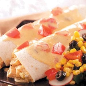 Cheese and Chicken Enchiladas