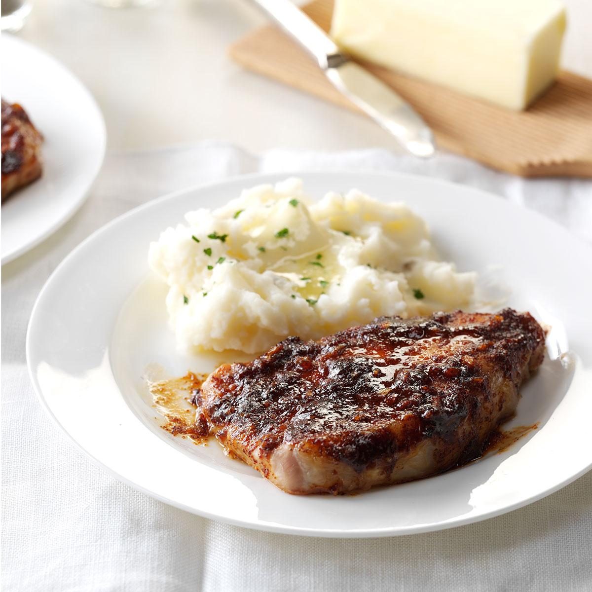 Sweet and Spicy Pork Chops