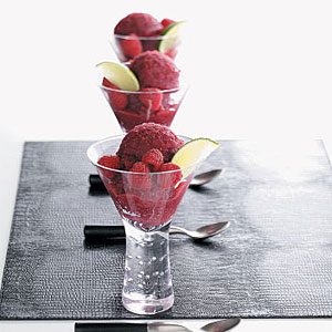 Strawberry-Raspberry Ice