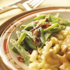 Dressed-Up French Green Beans