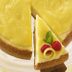 Golden-Glazed Lemon Cheesecake