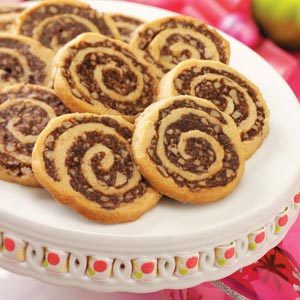 Fudgy Pinwheel Cookies