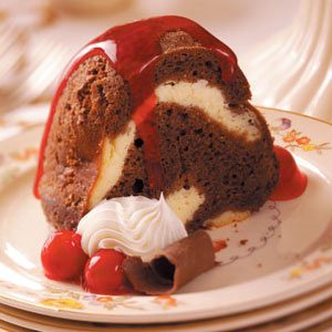 Black Forest Cream Cheese Cake