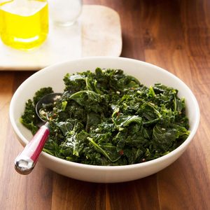 Steamed Kale