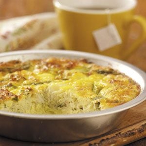 Crustless Crab Quiche