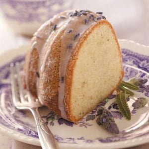 Almond Lavender Cake