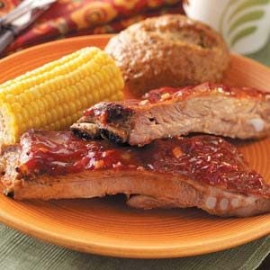 Oven-Barbecued Spareribs