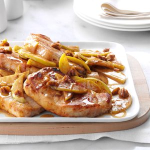 Cinnamon-Apple Pork Chops