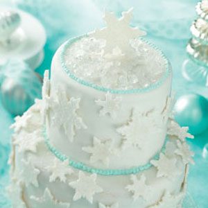 Snowflake Cake