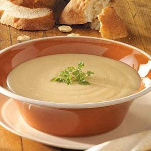 Roasted Garlic Potato Soup (Česnečka) (Česnečka Hangover Soup