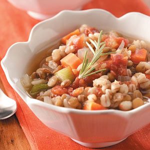 Homemade Lentil Barley Stew