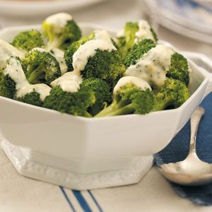 Quick Broccoli with Lemon Sauce