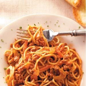 Spaghetti with Bolognese Sauce