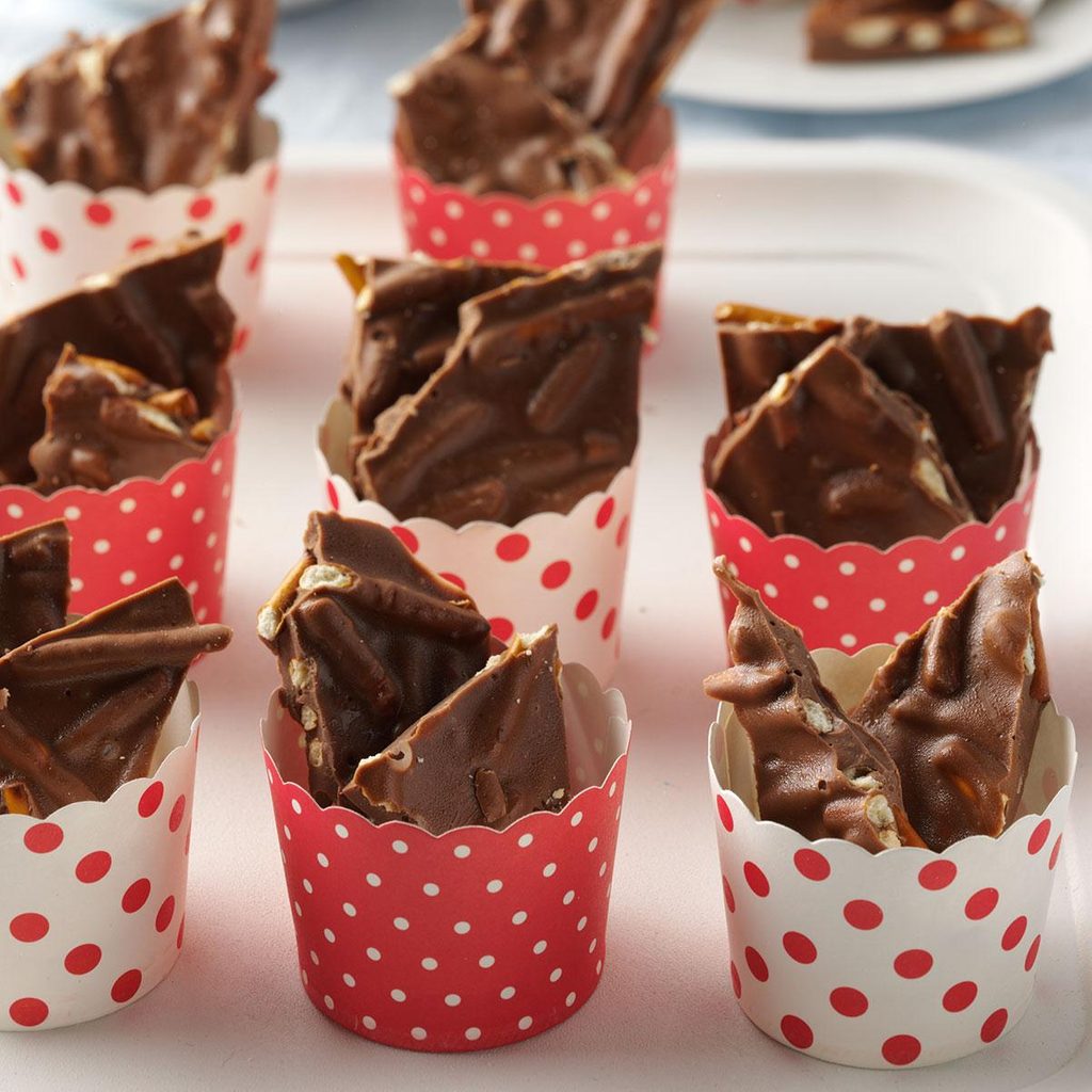 Pretzel Bark Candy