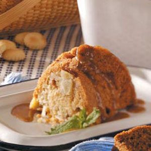 Caramel-Glazed Apple Cake