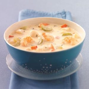 Makeover Creamy Seafood Soup