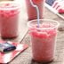 Red and Blue Berry Lemonade Slush