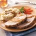 Pork Roast with Mashed Potatoes and Gravy