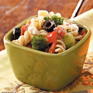 Hearty Pasta Salad for Two