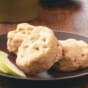 Buttery Apple Biscuits