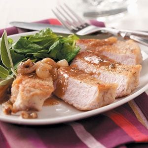 Gluten-Free Dredged Pork Chops