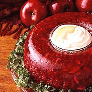Cranberry Gelatin Mold  Retro Recipe - New England