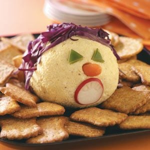 Monster Curried Cheese Ball