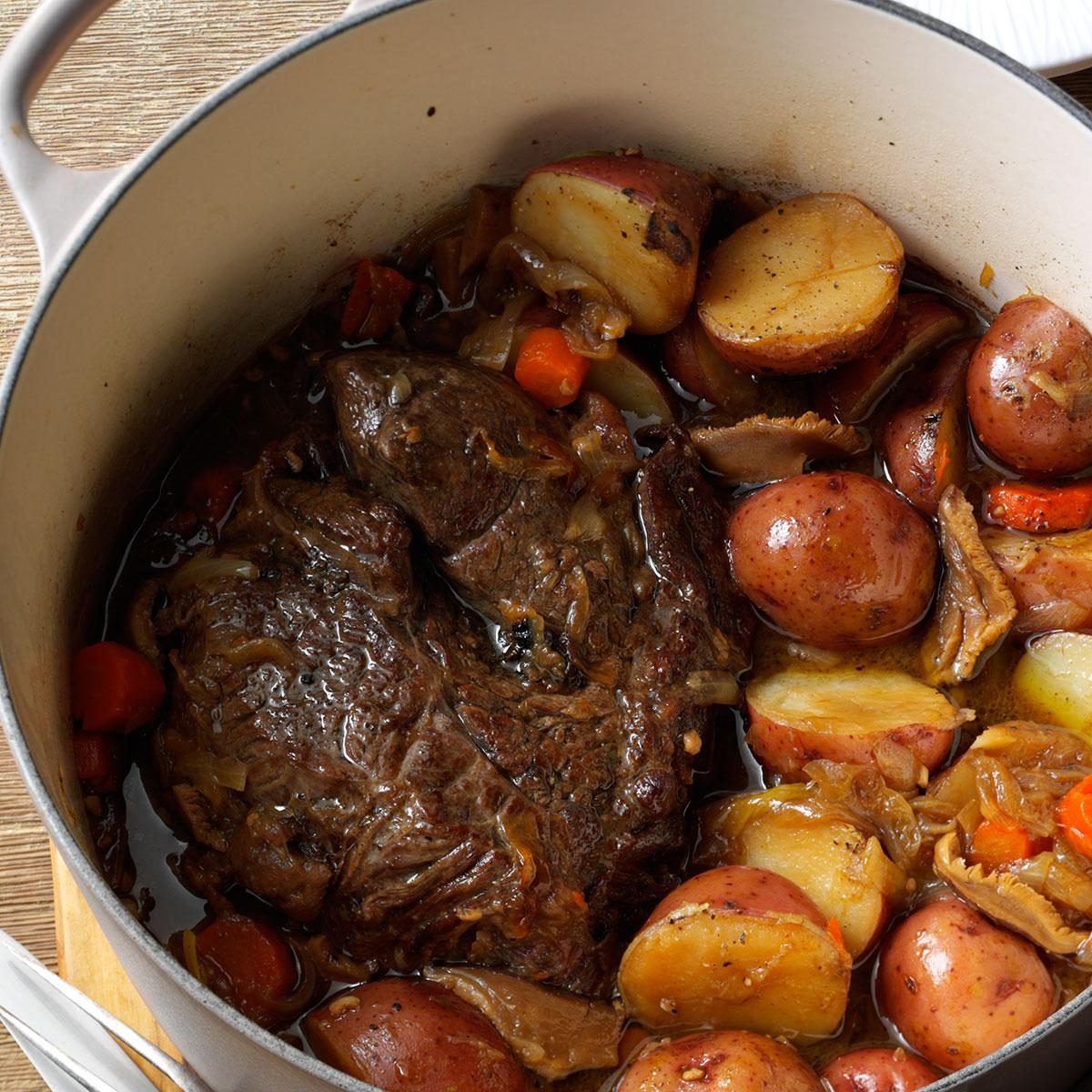 Stout & Shiitake Pot Roast Recipe: How to Make It