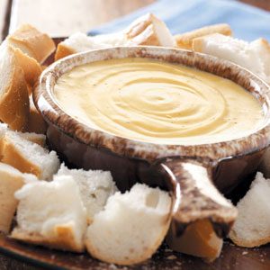 French Onion Cheese Fondue