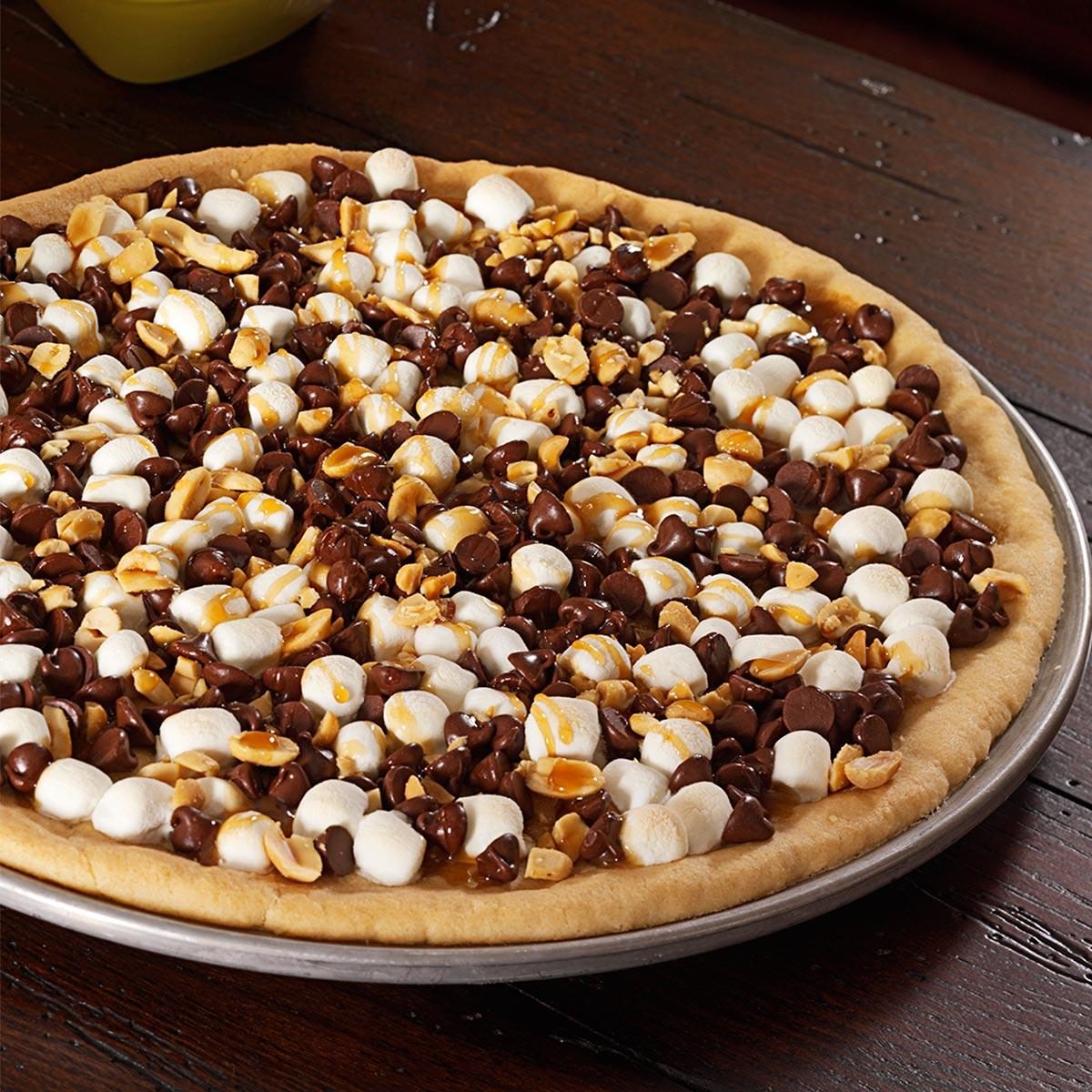 Rocky Road Cookie Pizza