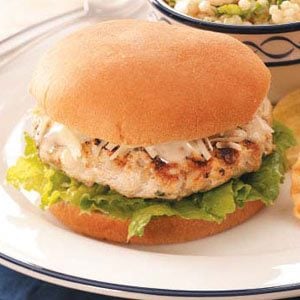 Chicken Caesar Burgers