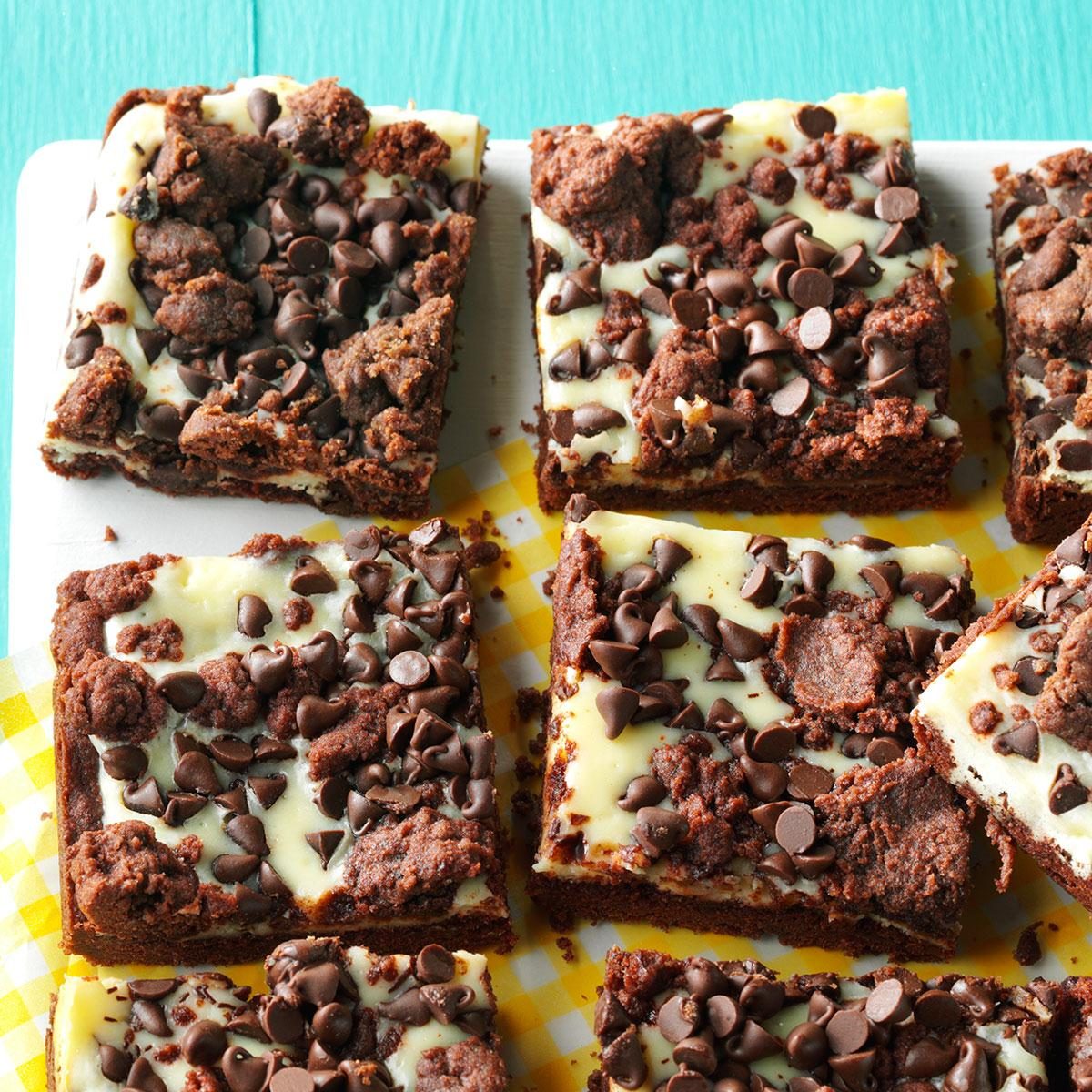 Chocolate Chip Cream Cheese Bars