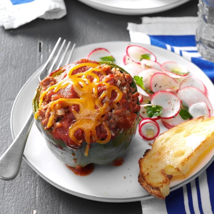 Day 11: Stuffed Peppers for Two