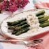 Asparagus with Blue Cheese Sauce